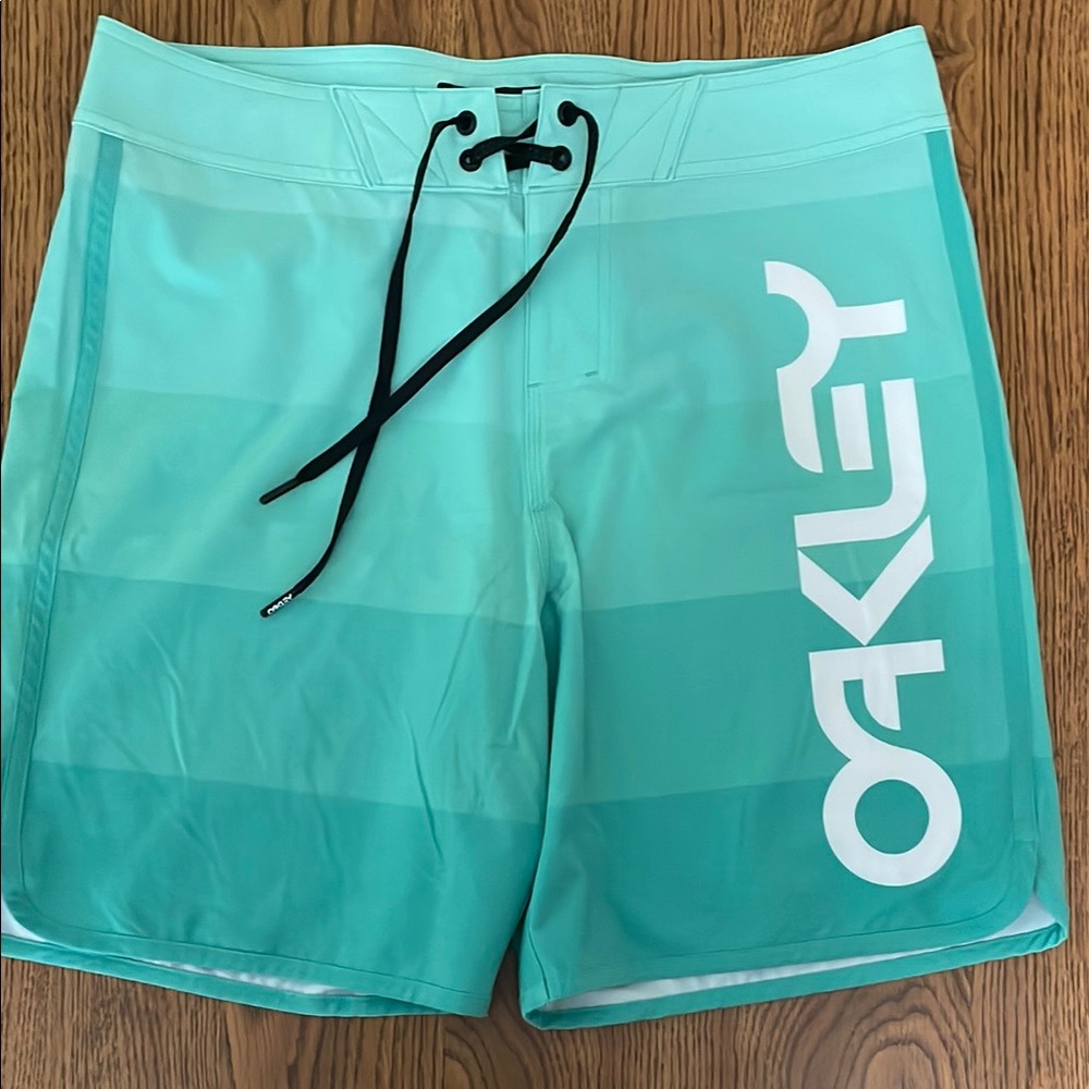 Oakley Mint Green Board Shorts